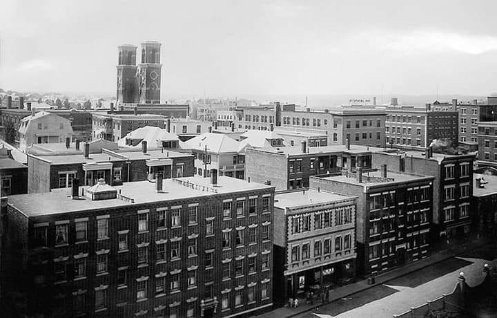 Older Salem View of Salem State University -  Image Courtesy of Salem State University Archives and Collections
